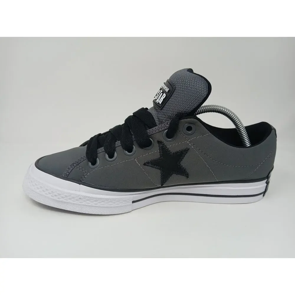 Converse Unisex Star Low Puff Dark Matter Gray Canvas Sneakers Mens 9/Women 10.5 - Picture 13 of 15